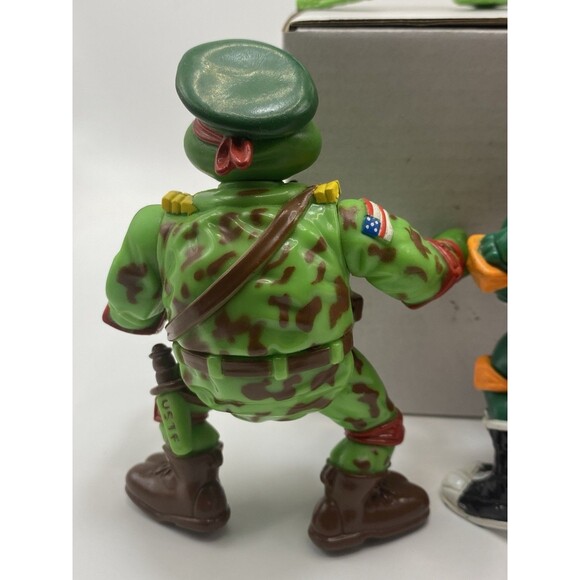 1991 Vintage TMNT Playmates Teenage Mutant Ninja Turtles Lot Of 5 Action Figures - Picture 7 of 11